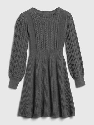 Kids Cable Knit Sweater Dress | Gap (US)