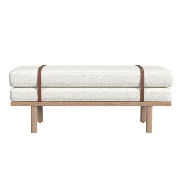 Janka 100% Polyester Upholstered Bench | Wayfair North America