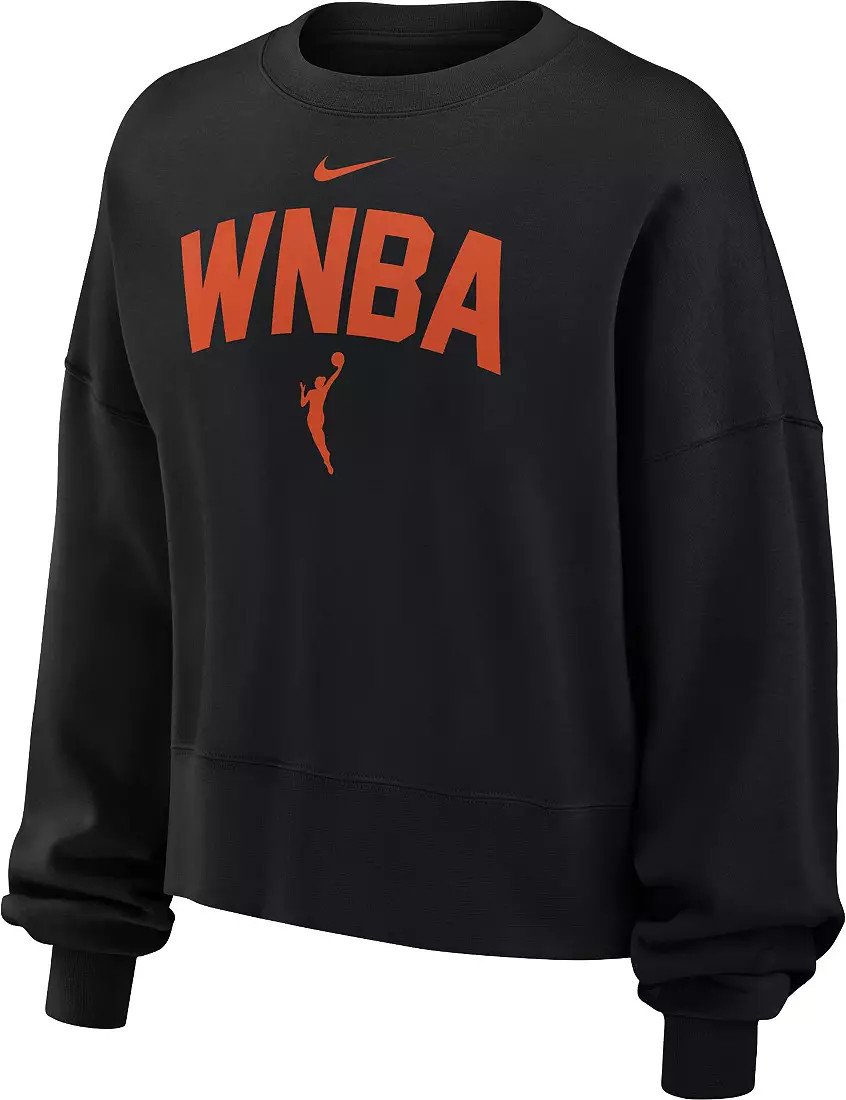 Nike Women's WNBA Phoenix Club Black Crewneck Sweatshirt | DICK'S Sporting Goods