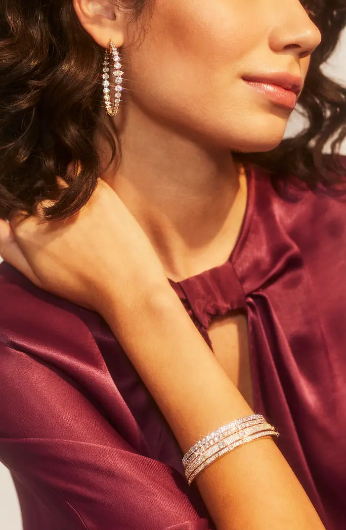 Leah Statement Hoop Earrings | Nordstrom