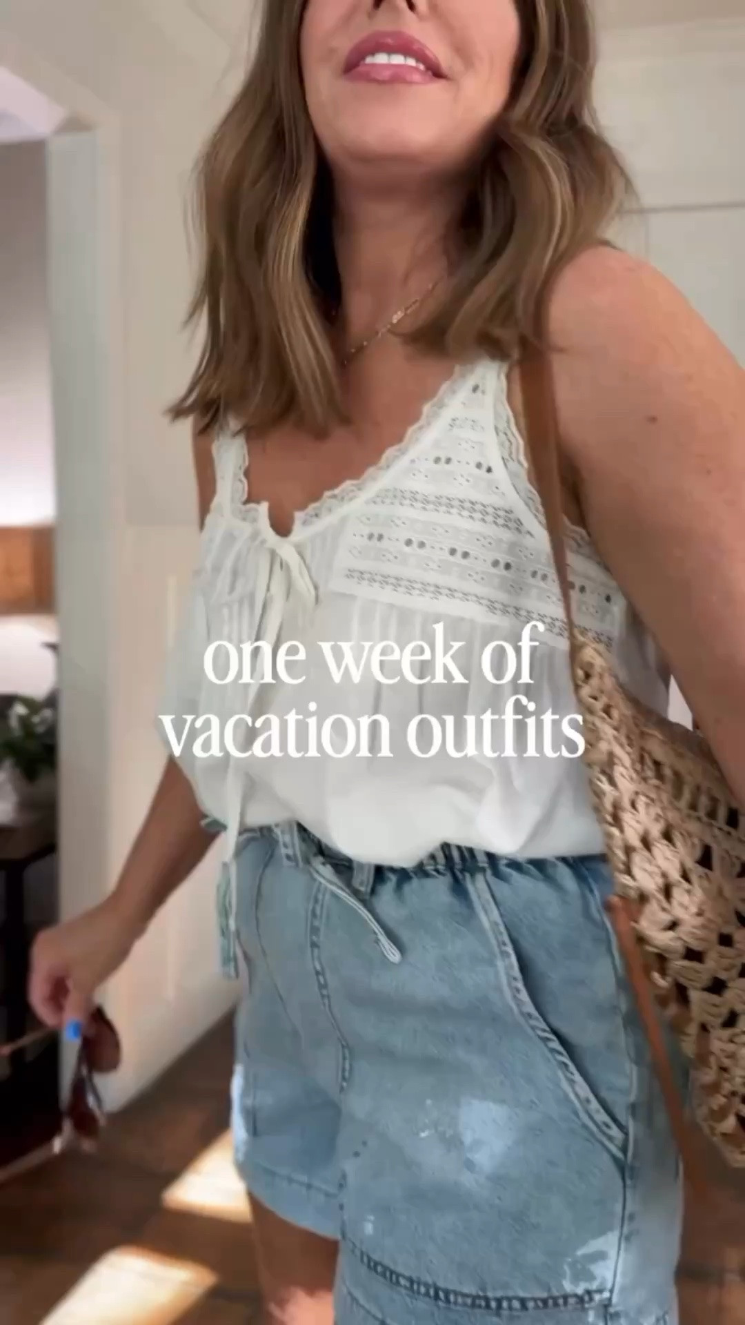 Walmart is pulling out all the wins with these! 😍
.
I can’t get over the quality of these pieces. It’s giving Madewell, and it’s all under $40

I’m wearing a size 30 in the denim shorts, medium in the pants and a medium in the tops. I did size up to a large in the white crochet sweater.
I’m so impressed with every single piece!!!

Walmart style, casual summer style, teacher style, teacher outfit, summer outfit ideas, over 40 style

#LTKOver40 #LTKMidsize #LTKgrwm