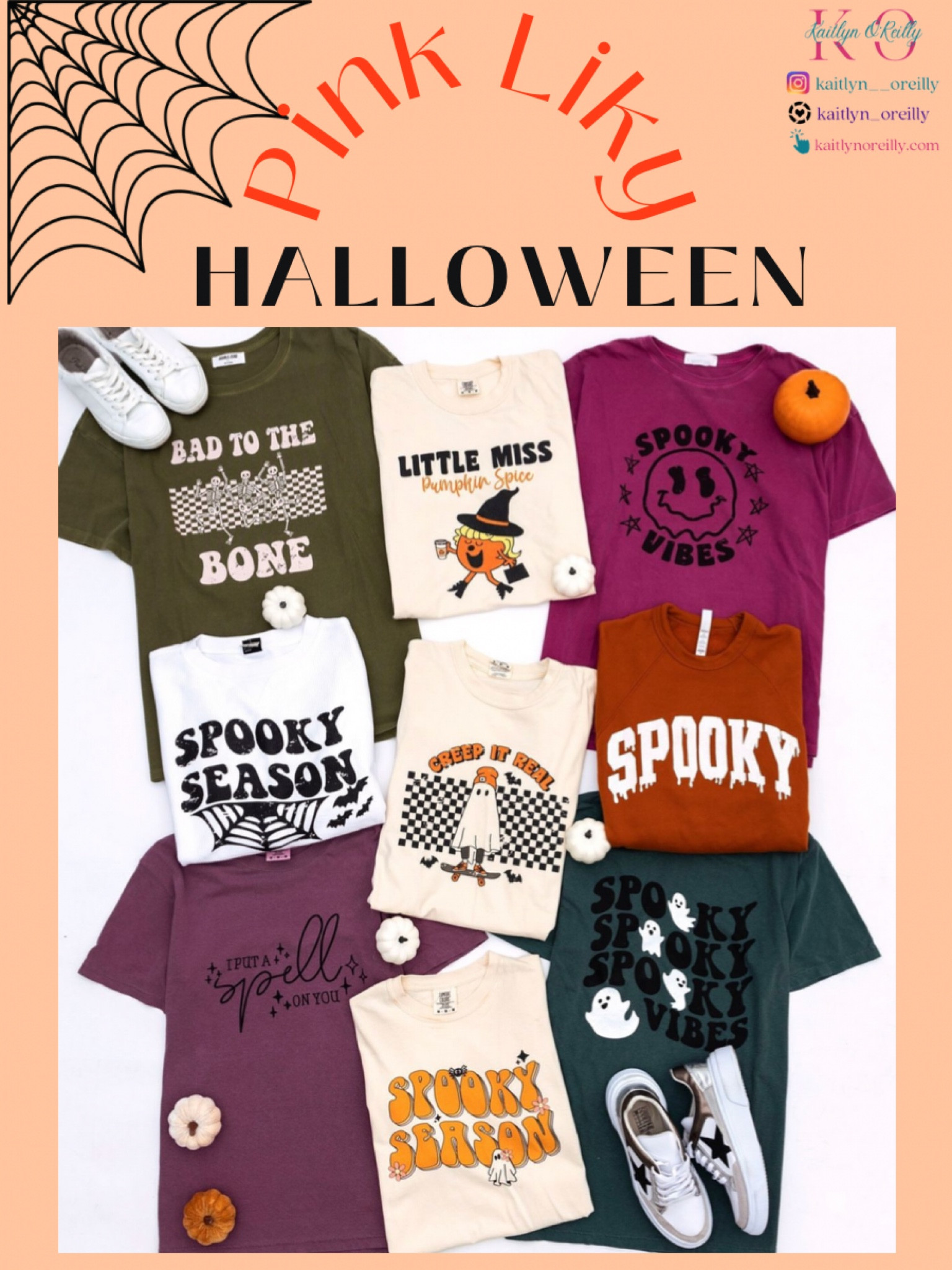 Cutest halloween tees from pink lily for the cutest fall outfits!

#LTKunder50 #LTKSeasonal #LTKstyletip