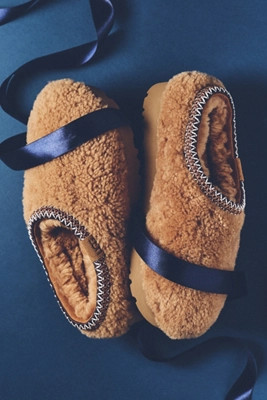 UGG Tasman Maxi Curly Slippers | Anthropologie (US)