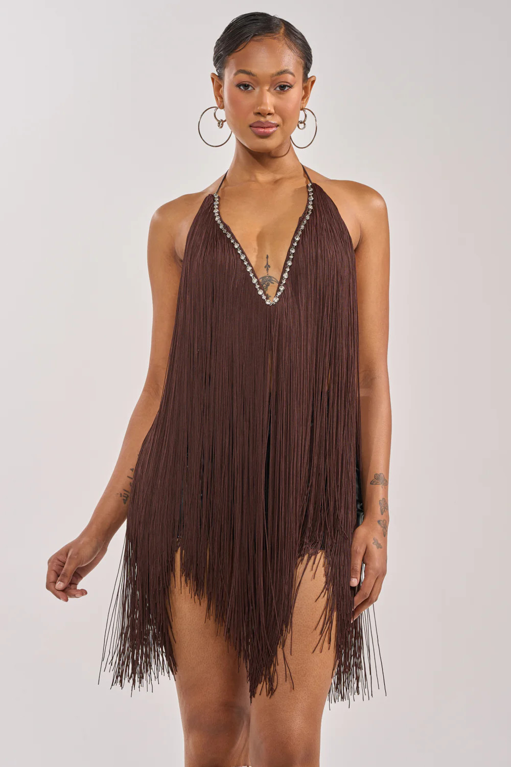 SWEPT AWAY FRINGE TOP | AKIRA