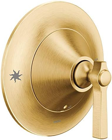 Moen TS2911BG Flara Posi-Temp Pressure Balancing Tub and Shower Trim Kit, Valve Required, Brushed Go | Amazon (US)