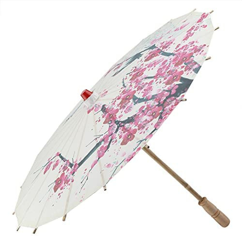 HEEPDD 22" Handmade Oiled Paper Umbrella Chinese Art Classical Dance Umbrella Plum Blossom for We... | Amazon (US)