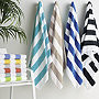 Resort Cabana Stripe Beach Towel | Frontgate | Frontgate