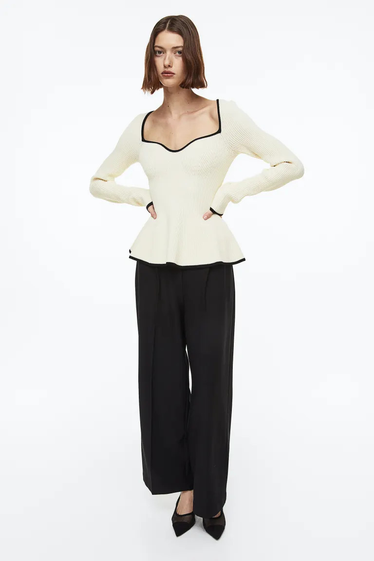 Rib-knit Top | H&M (US + CA)