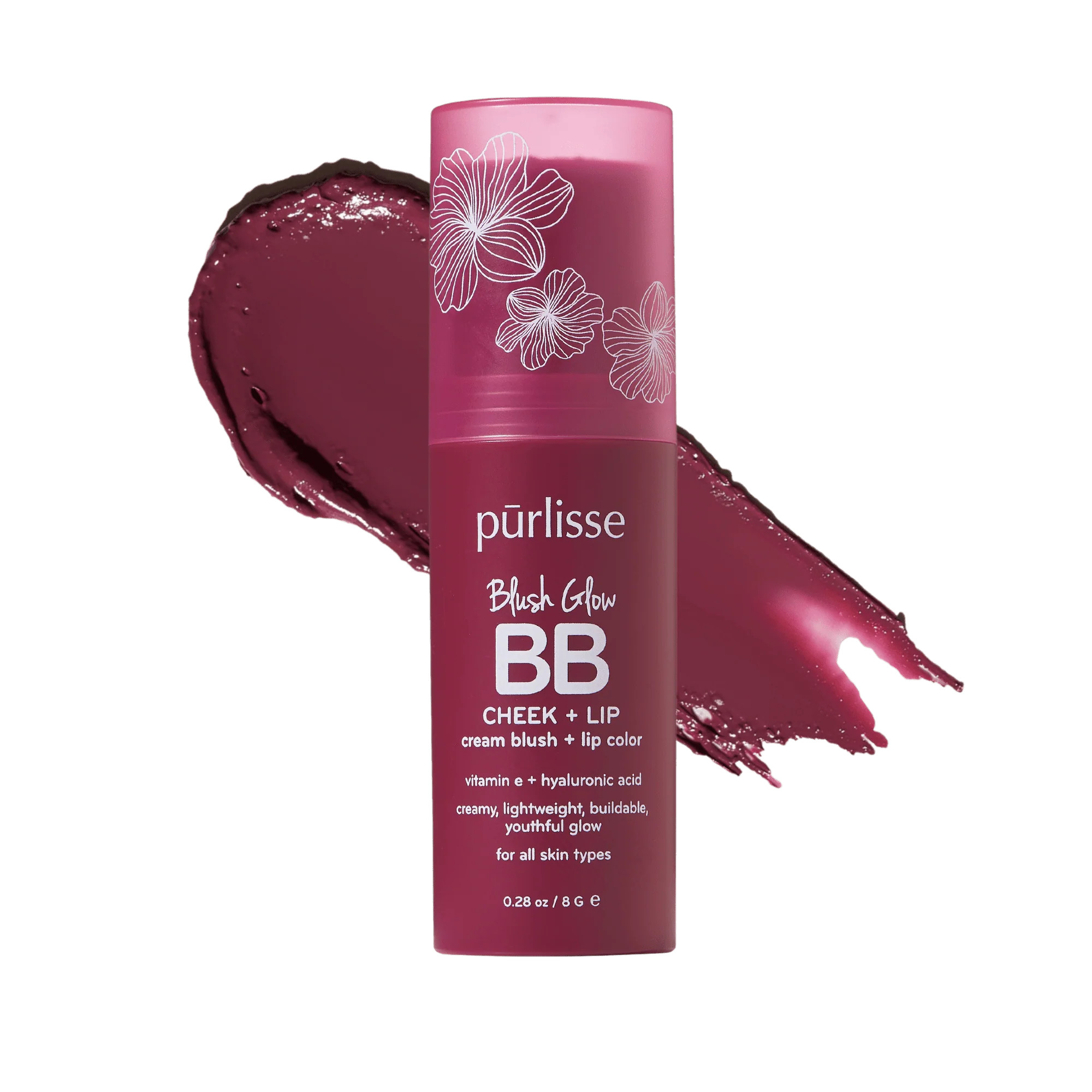 Blush Glow BB Cheek + Lip - 2-in-1 Color Stick | purlisse | Purlisse