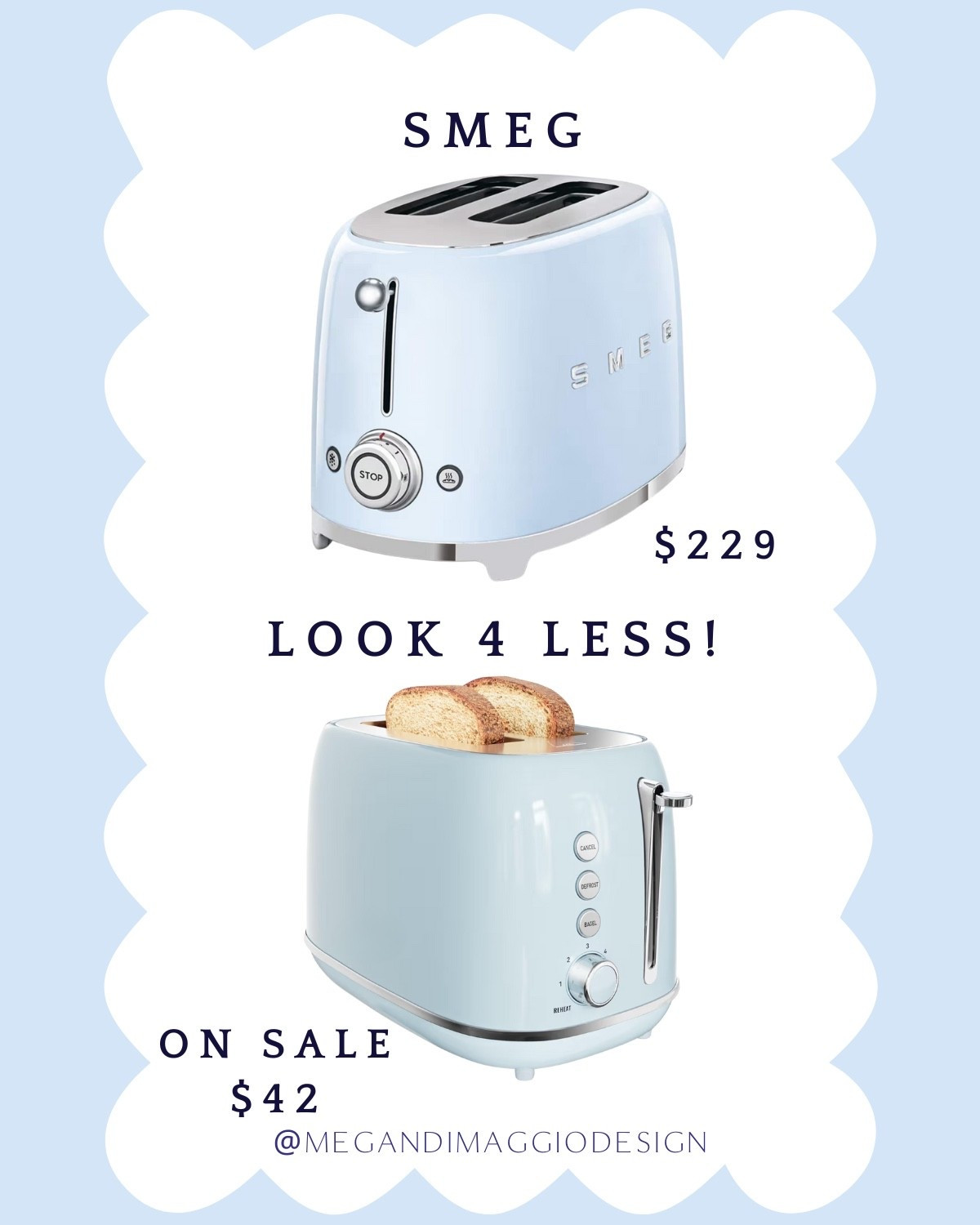 Couldn’t get myself to make the splurge for the beautiful smeg light blue toaster, but I’m so happy I found this amazing, and highly rated one (currently on sale!!) on Amazon!! 🤩🙌🏻 under $50 I just bought for the beach house!! 🌊🐚

#LTKHome #LTKSaleAlert