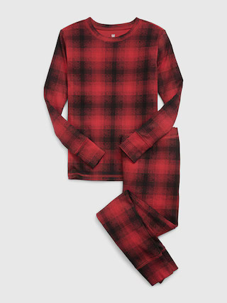 Kids Plaid PJ Set | Gap (CA)