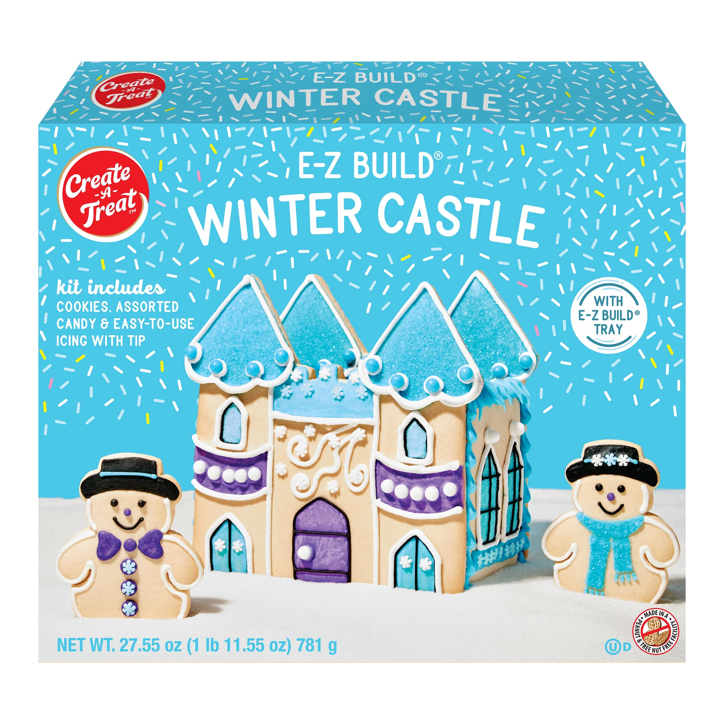 Create a Treat Winter Castle Cookie Decorating Kit, 27.55 oz, Regular Size (Baked, Decorating Kit... | Walmart (US)