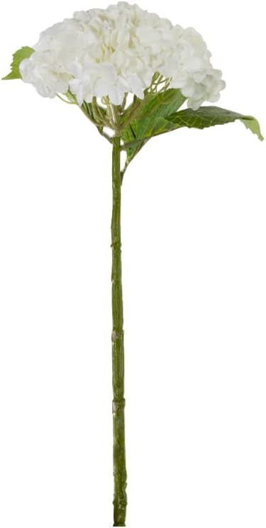 White Hydrangea Stems – Pack of 3 – by Alice Lane Home Collection – Silk Flowers – Full H... | Amazon (US)