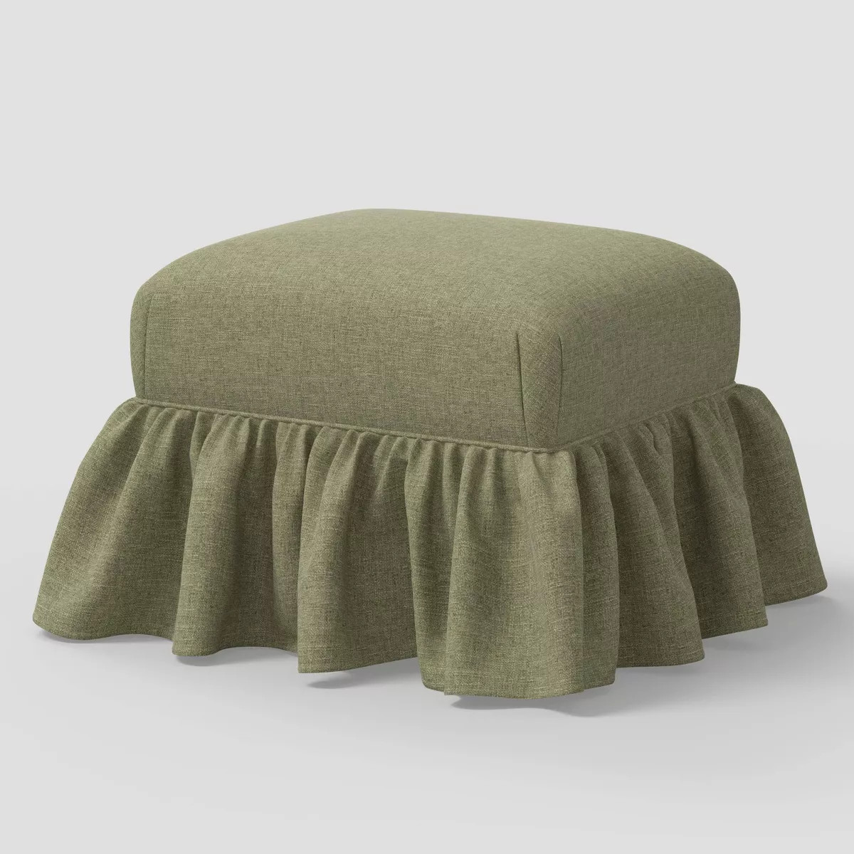 Ruffle Skirt Ottoman - Threshold™ designed with Studio McGee | Target