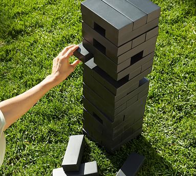 Oversized Outdoor Tumbling Tower | Pottery Barn (US)