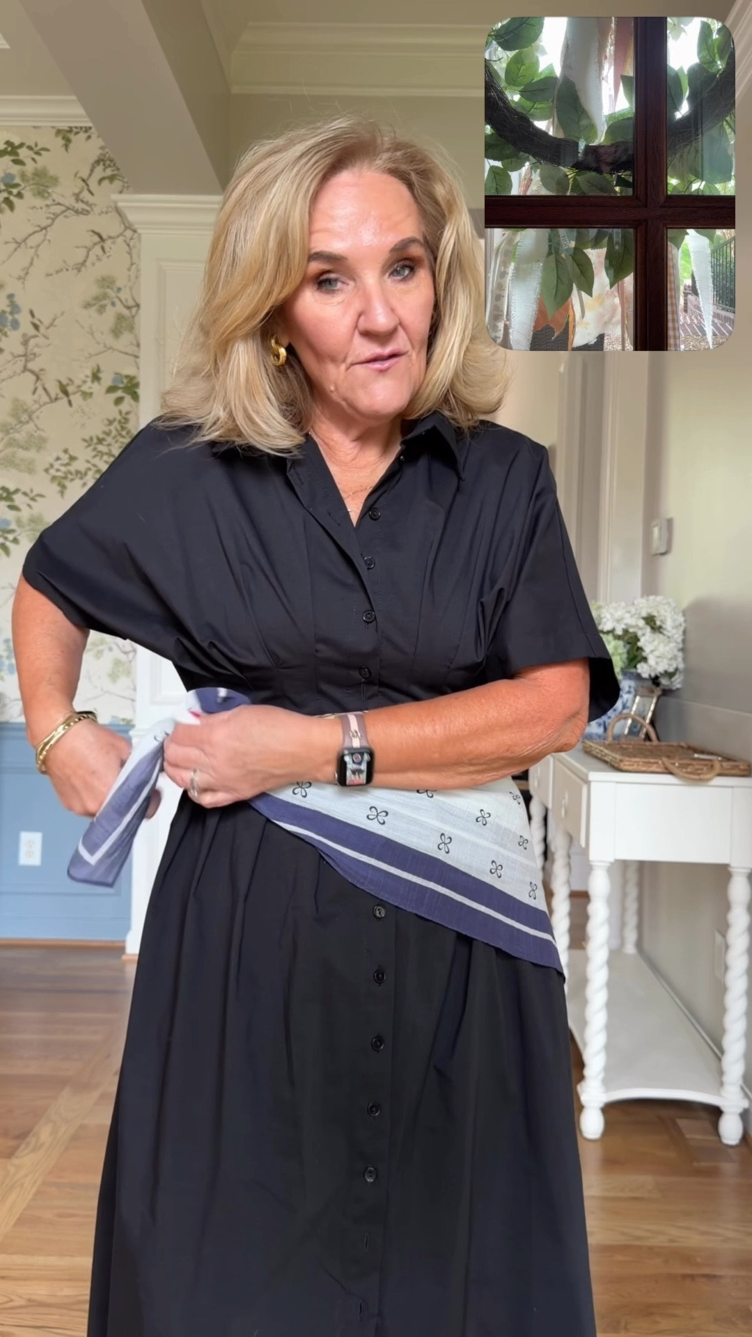 Tobie dress size medium petite 
Anthro has some pretty scarves!!! 
Linking some of my favorite jew arrivals! 

#LTKSaleAlert #LTKOver40 #LTKPetite