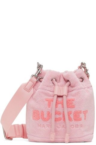 Marc Jacobs - Pink 'The Terry Bucket Bag' Bag | SSENSE