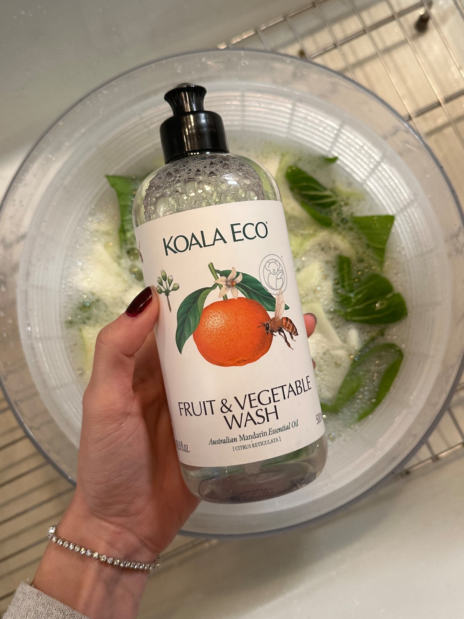 Got this for my birthday and I’m loving it!! Gives my veggies a good wash and looks cute on the counter 🤍

#LTKGiftGuide #LTKFindsUnder50