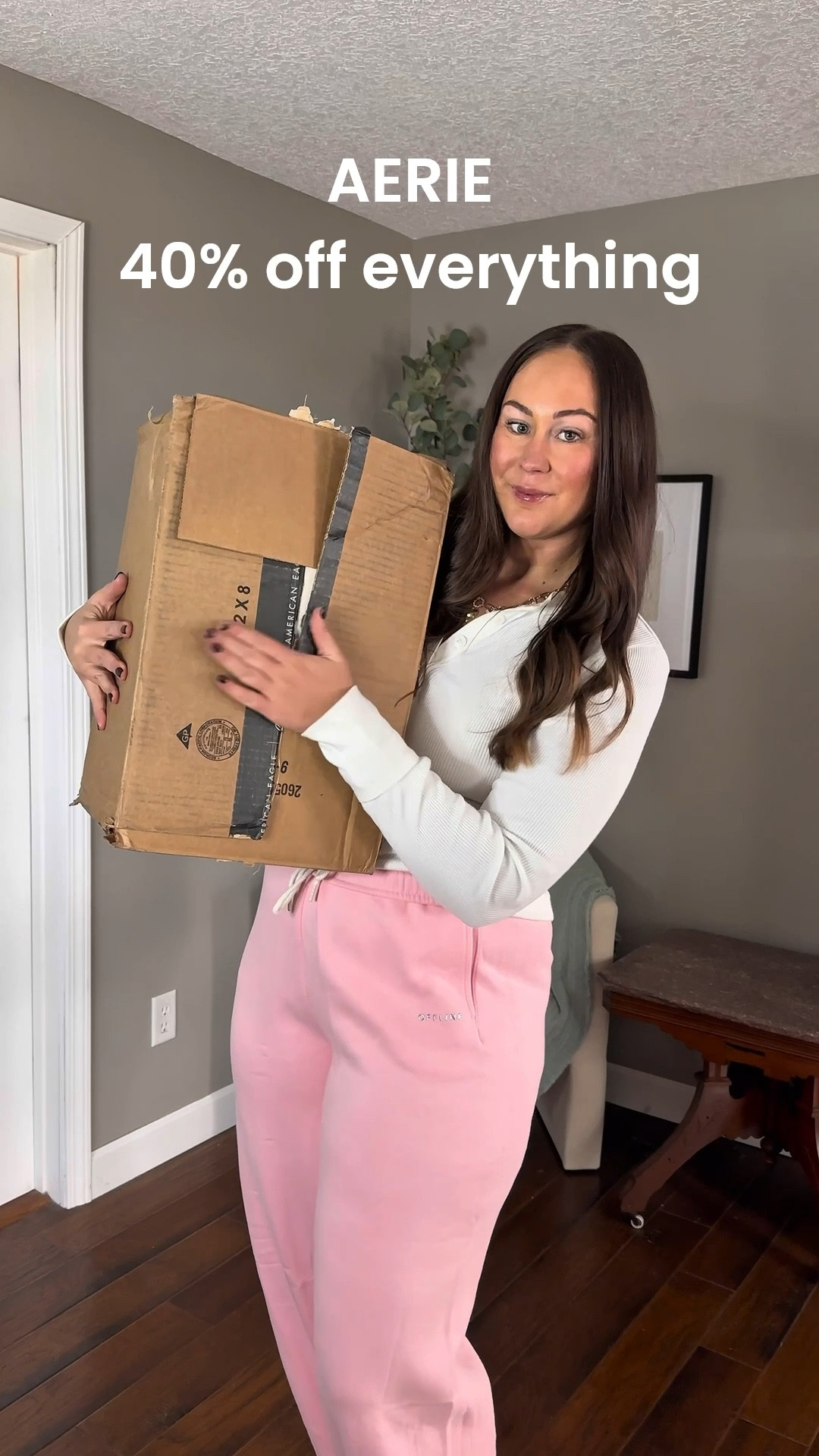 Aerie try on haul - Aerie Black Friday deals have started - get 40% off everything!! Wearing large in all tops and large long in bottoms 🤍

Aerie real
Aerie haul
Aerie new arrivals
Aerie sale

#LTKSaleAlert #LTKCyberWeek