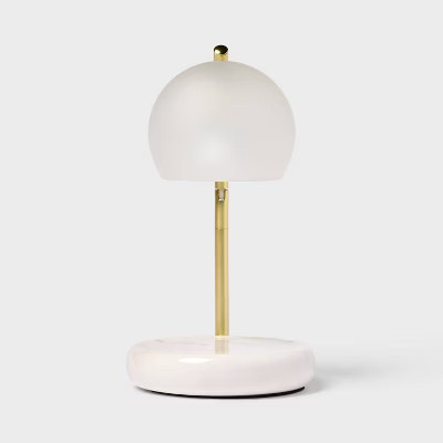 Candle Lamp Warmer White Frosted - Threshold™ | Target