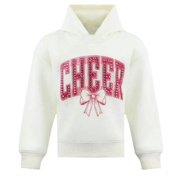 Crystal Cheer Bow Sweatshirt    Just In | Lola + The Boys
