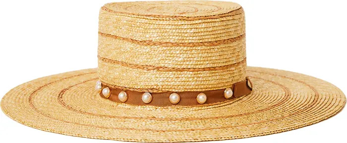 btb Los Angeles Piper Straw Hat | Nordstrom | Nordstrom