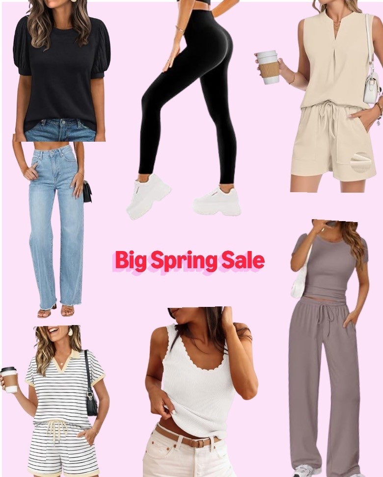 @amazonfindsandfashion Big Spring Sale!

#LTKmomlife #LTKootd #LTKgrwm