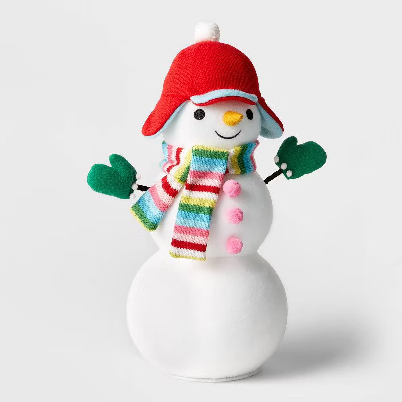 16" Styrofoam Snowman Decorative Figurine - Wondershop™ | Target