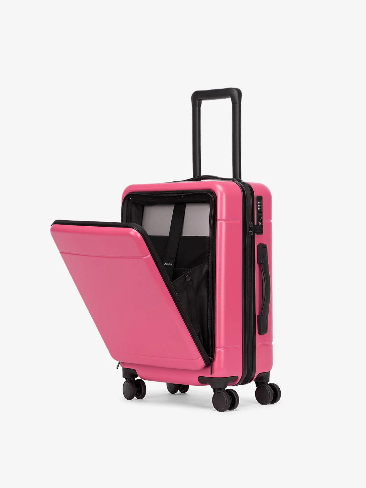 Hue Front Pocket Carry-On Luggage in Dragonfruit | CALPAK