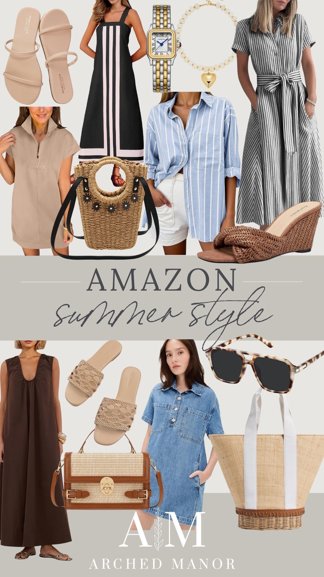 Summer style, the Amazon edit. The prettiest bags, sandals, and easy outfits for summer.

#LTKootd #LTKSeasonal #LTKmomlife