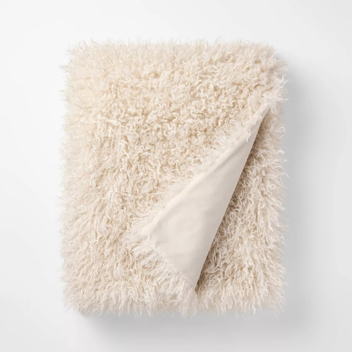Cream Extra Plush Throw - 50 x 50" - Threshold™ designed with Studio McGee | Target