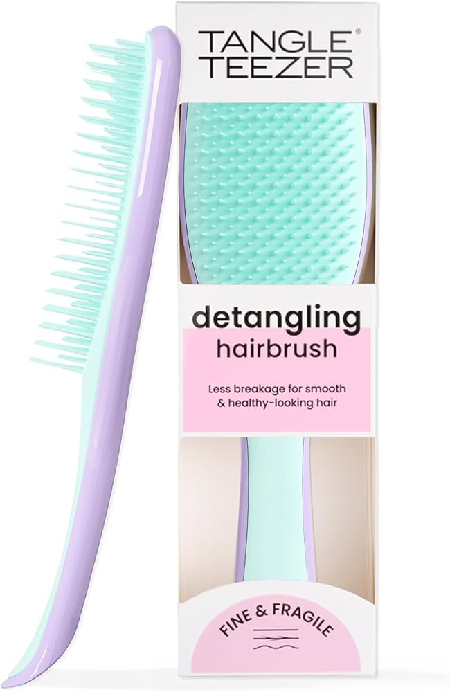 Tangle Teezer Ultimate Detangler Brush, Dry & Wet Hair Brush, Reduces Breakage for Color-Treated,... | Amazon (US)