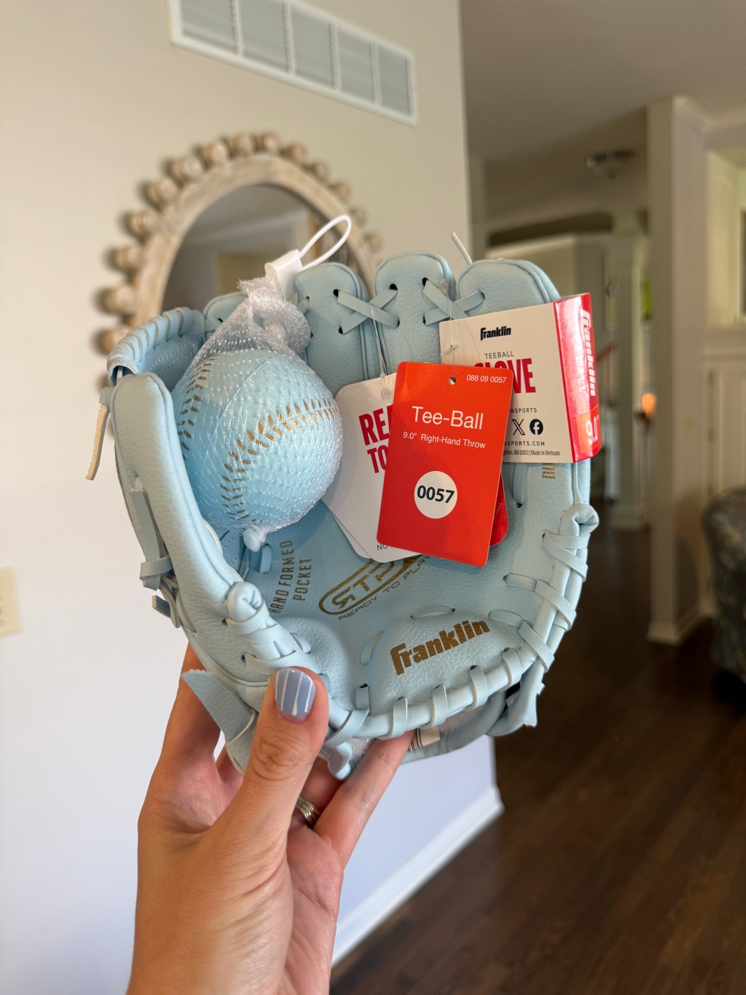 How stinking cute is this little tee ball glove?! And I found it for only $12! 

#LTKmomlife #LTKKids