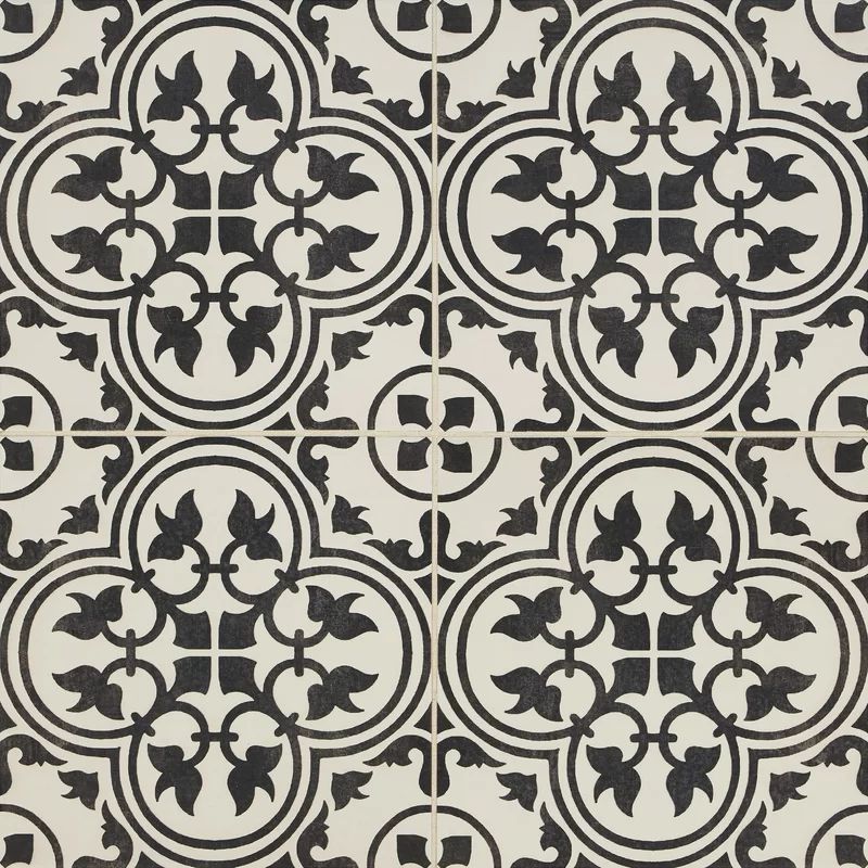 Memoir 12" x 12" Ceramic Patterned Wall & Floor Tile | Wayfair North America