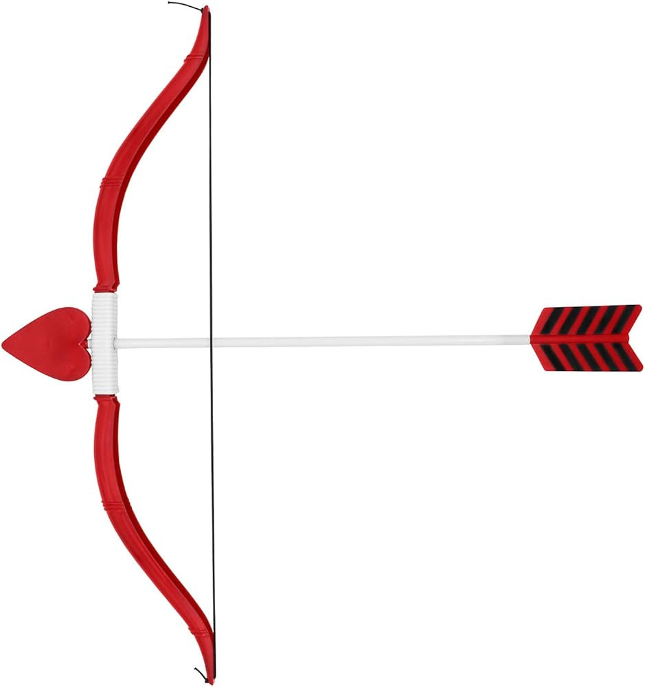 Unisex Adult Mini Cupids Bow and Arrow Set Valentine's Costume Accessory Prop | Amazon (US)