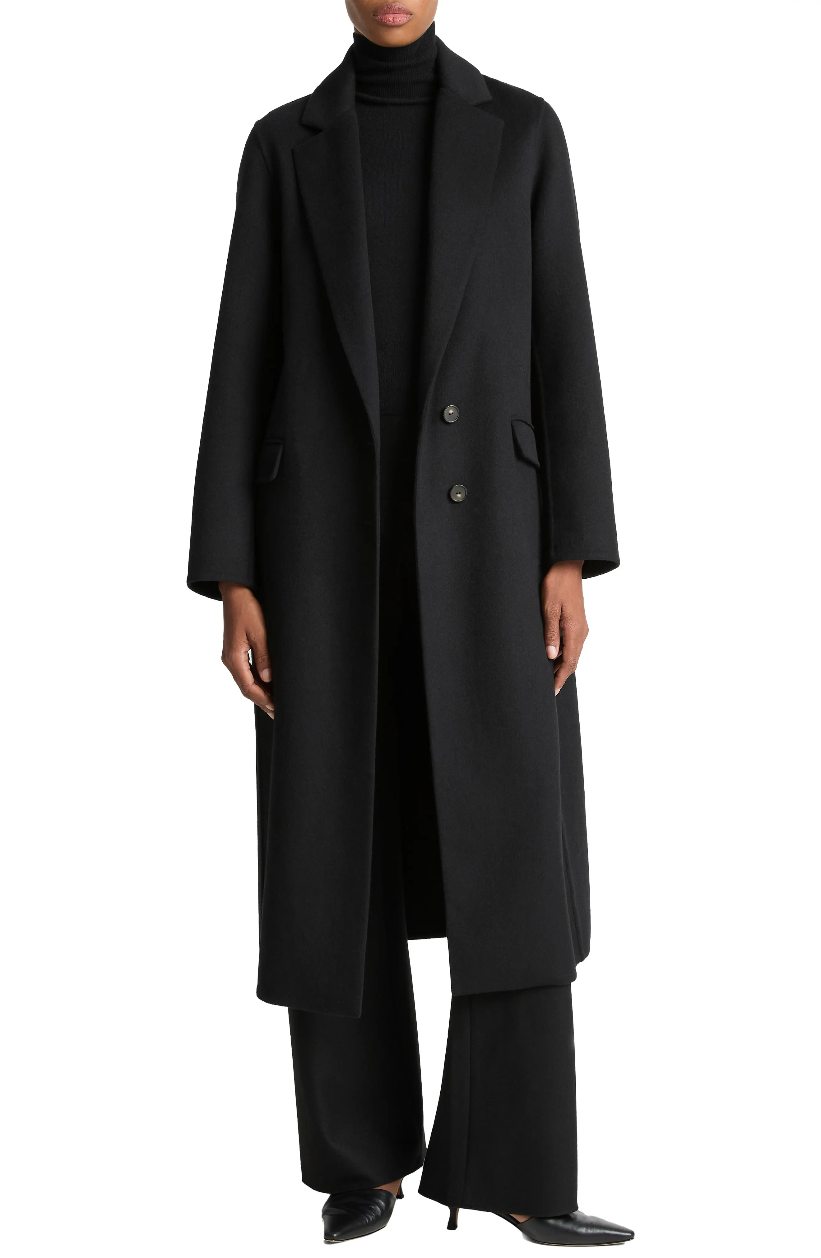 Classic Wool Blend Coat (Women) | Nordstrom | Nordstrom
