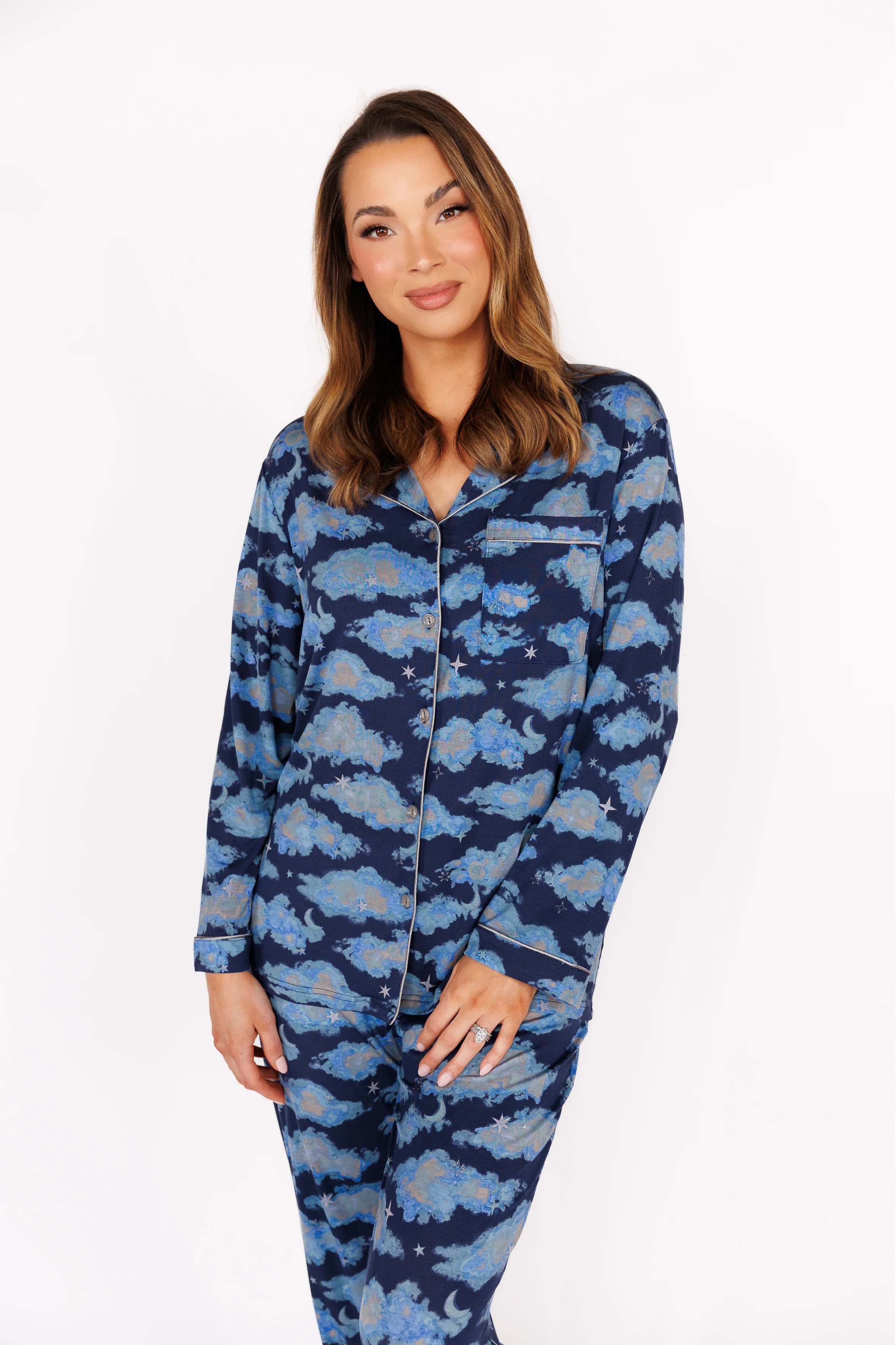 Celestial Skies Long Sleeve & Pant Pajama Set | In My Sundays