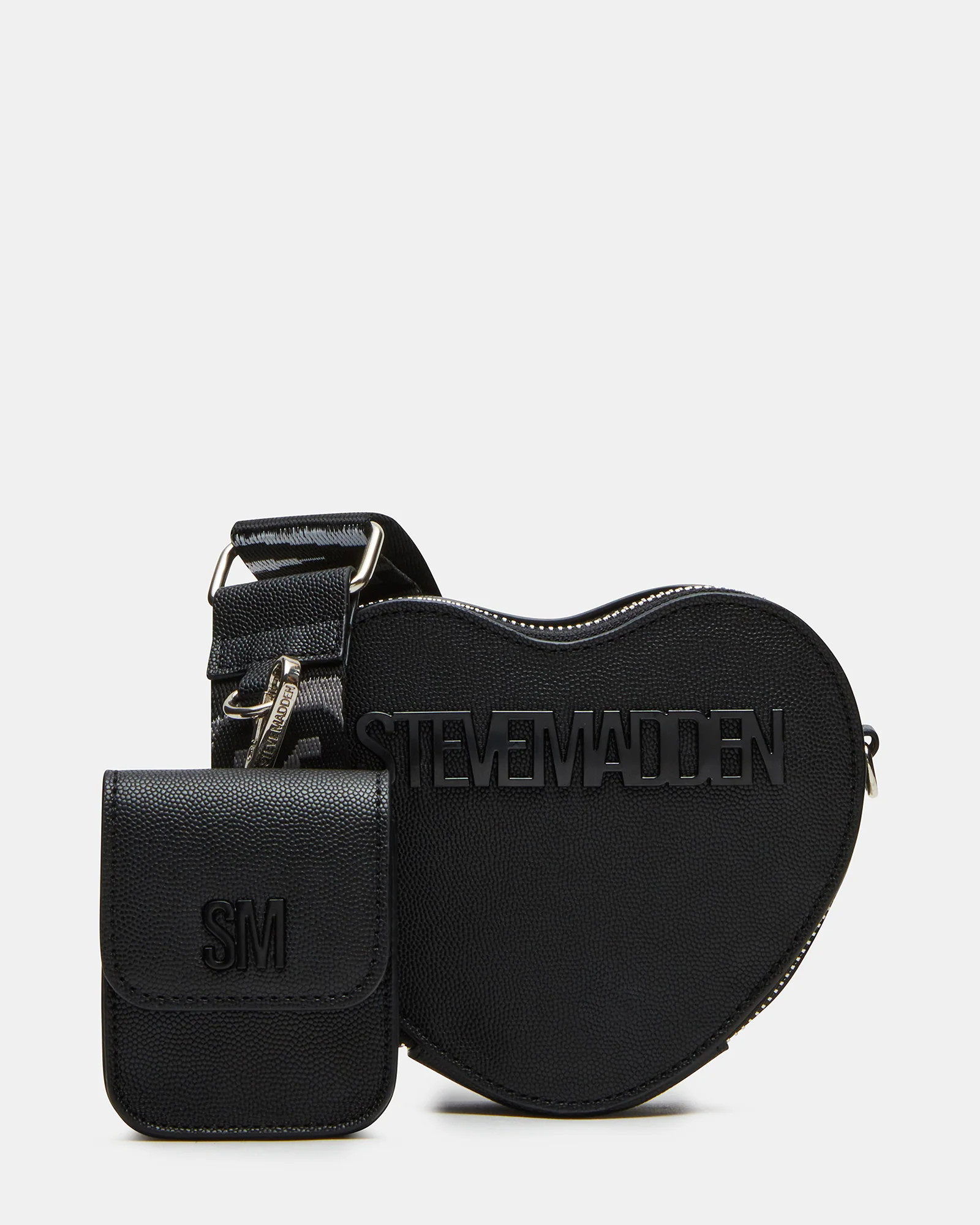 HEART CROSSBODY BLACK | Steve Madden (US)
