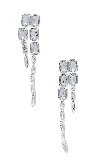 Grand Entrance Earring in Silver | Revolve Clothing (Global)