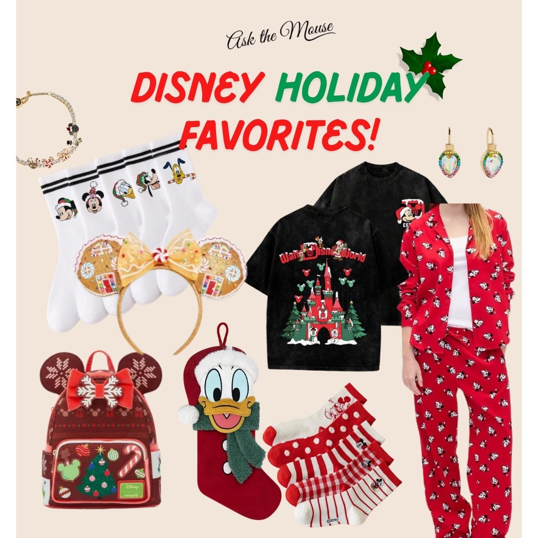 🎄✨ DISNEY HOLIDAY FAVORITES UNDER $50! ✨🎄

The most MAGICAL gift guide for all the Disney lovers in your life! From park-ready accessories to cozy nights in, these festive finds won't break the bank 🏰💫

🎀 Gingerbread Minnie ears - holiday park perfection! 👜 Hot cocoa Minnie backpack - the cutest park bag ever 🧦 Donald Duck stocking - a Christmas classic 🎁 Mickey & friends holiday tee - festive casual vibes 🏰 Castle Christmas sweatshirt - cozy + magical 🎅 Mickey & Minnie pajama set - for the coziest Christmas morning 💎 BaubleBar Disney jewelry - sparkle meets magic 🎪 Striped holiday shorts - playful loungewear

Every single item is $50 OR LESS, with most finds from Shein making holiday shopping budget-friendly! Perfect for Secret Santa, stocking stuffers, or treating yourself to some Disney cheer 🎅🏻

Who's the Disney fan you're shopping for? Tag them below! 👇

#LTKGiftGuide #LTKUnder50 #LTKHoliday #disneygifts #disneyholiday #disneyfinds #sheinhaul #baublebarjewelry #disneystyle #holidayshopping #askthemouse #disneylife

#LTKGiftGuide #LTKFindsUnder50 #LTKHoliday