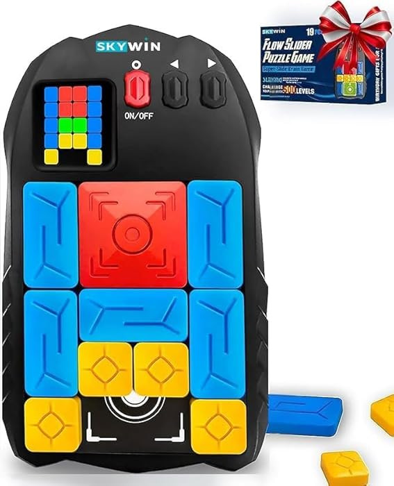 Skywin Klotski Supper Slide Puzzle Game, 500 Entertaining Fun & Mind Training IQ Klotski Puzzles,... | Amazon (US)