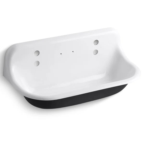K-3200-0 Brockway 36" x 17.5" Wall Mounted Service Sink | Wayfair North America
