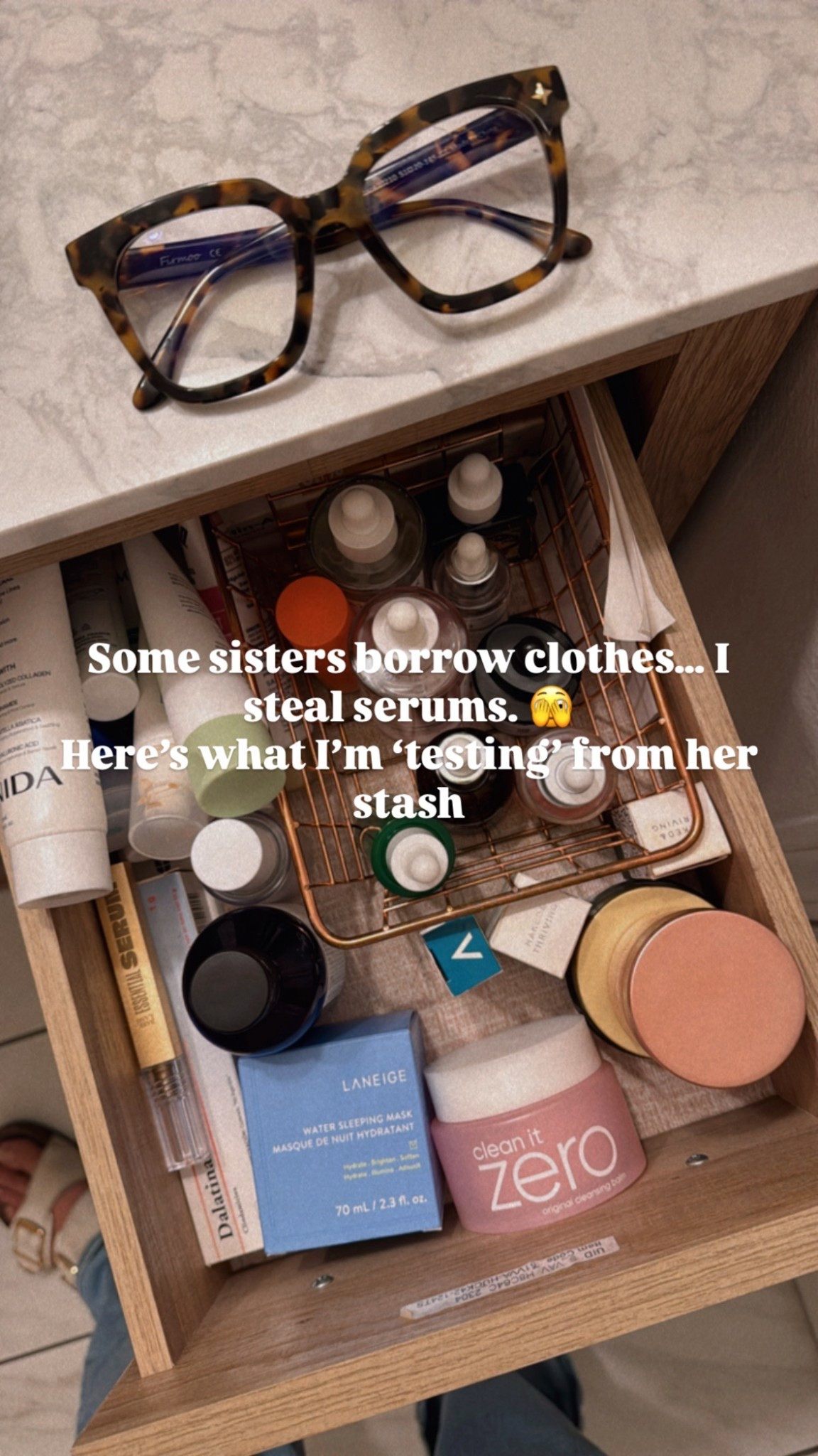 Some sisters borrow clothes… I steal serums. 🫣 Here’s what I’m ‘testing’ from her stash

#LTKBeauty #LTKFindsUnder100 #LTKStyleTip