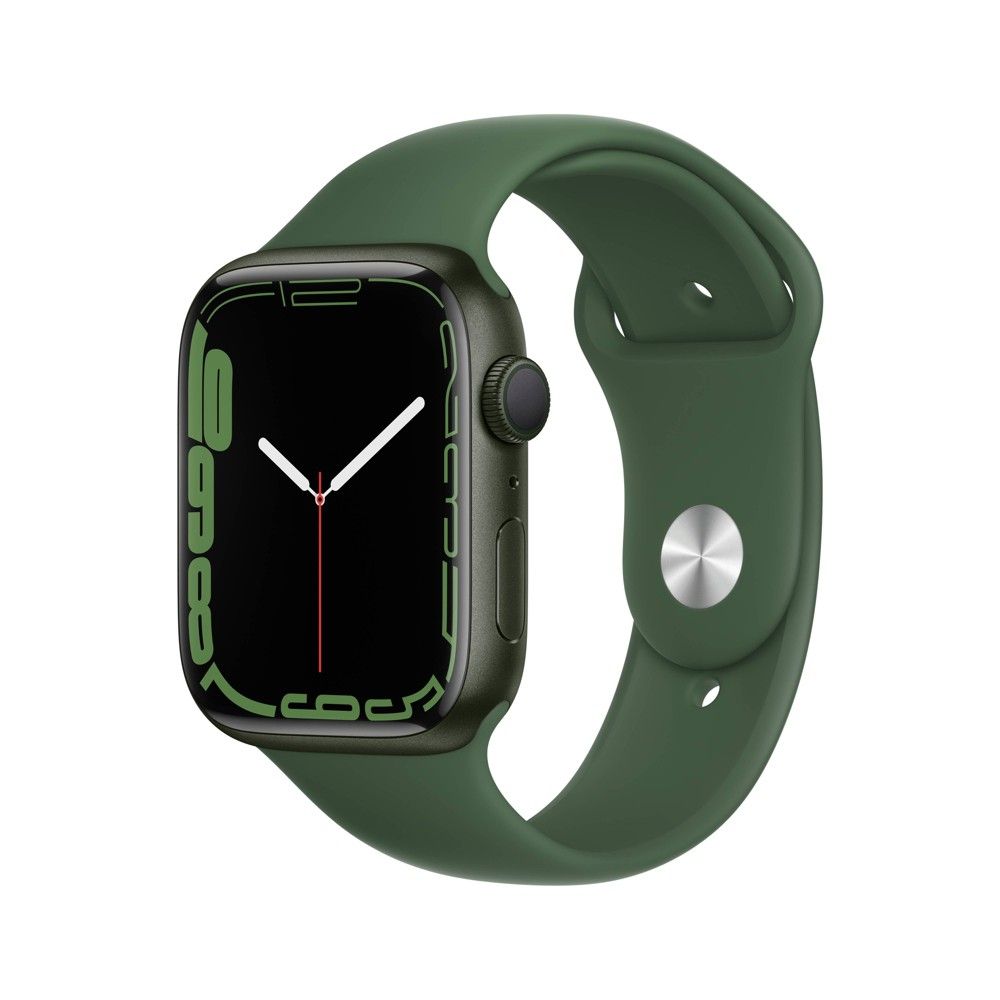 Apple Watch Series 7 GPS, 41mm Green Aluminum Case with Clover Sport Band | Target