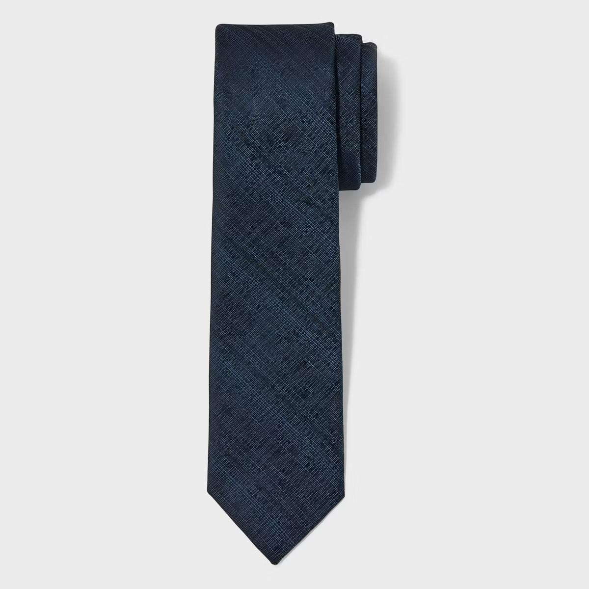 Men's Plaid Neck Tie - Goodfellow & Co™ Dark Gray One Size | Target