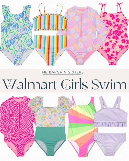 Girls Swim from Walmart 

| Walmart Finds | Walmart Girls | Walmart Kids | Toddler Girl Swimming Suits | Girls Swimming Suit | Girls One Piece Swim Suit | Girls Rashguard 

#LTKswim #LTKfindsunder50 #LTKkids