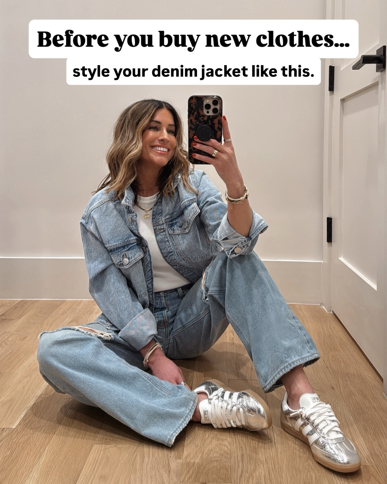 A good denim jacket is such a spring staple for me! Wearing size small in these, I linked my exact jackets + several others that are similar and so cute!

#LTKSaleAlert #LTKootd #LTKdayinmylife