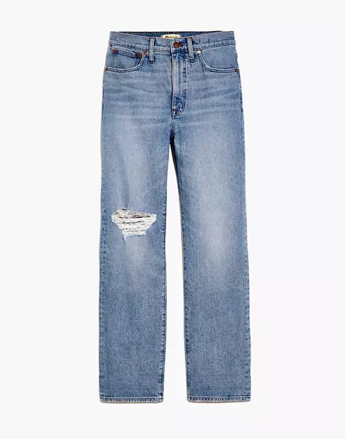 The Perfect Vintage Straight Jean in Reinhart Wash | Madewell