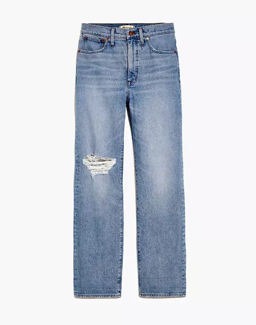 The Petite Perfect Vintage Straight Jean in Reinhart Wash | Madewell