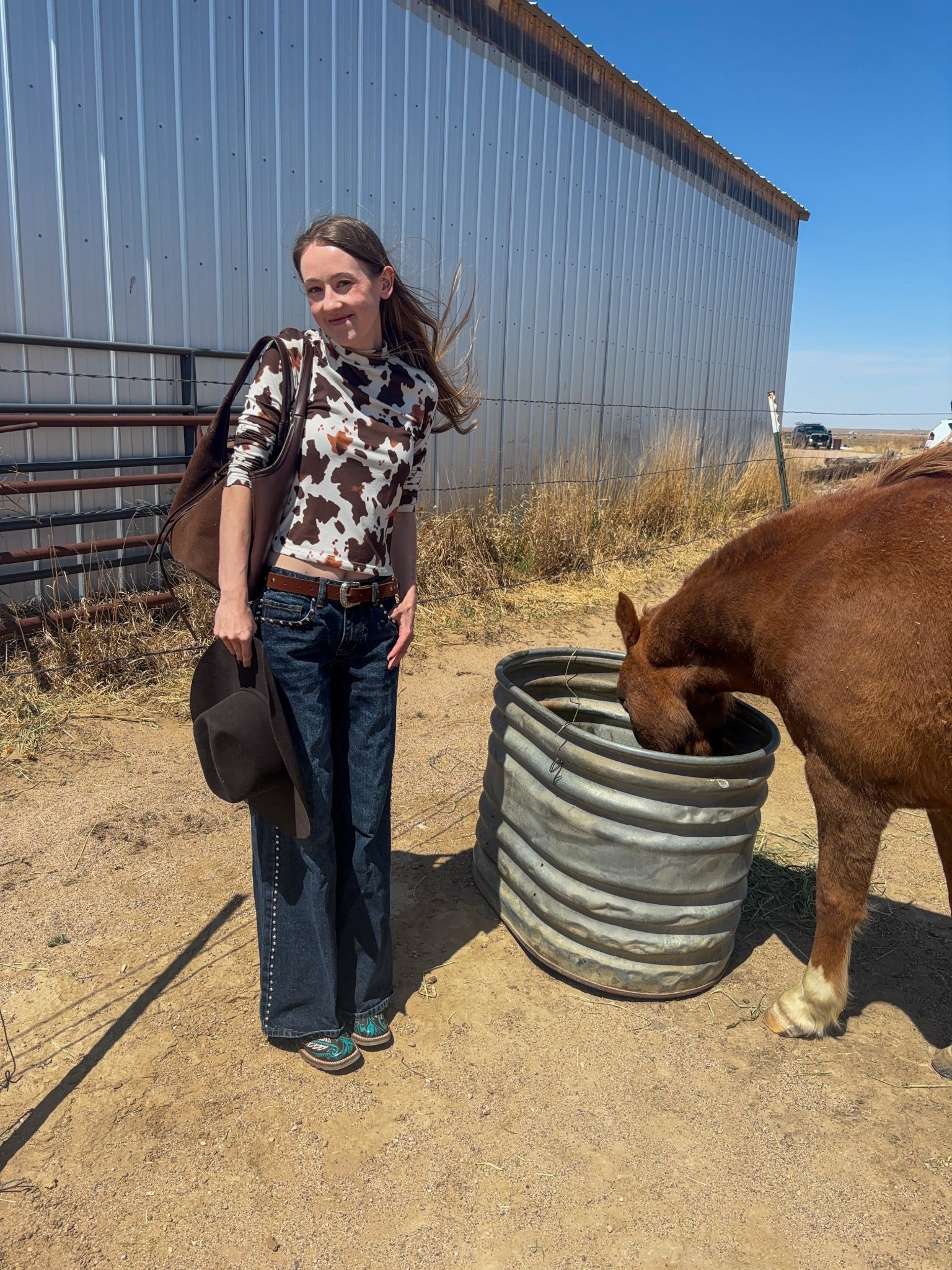 Horsin’ Around… Just kidding, but Emmy is the sweetest pony on the farm! 

#LTKootd #LTKdayinmylife